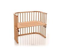 babybay Maxi lit cododo en bois de hêtre massif / compact et modulable / hauteur du lit réglable en continu / lit bébé évolutif (cœur de hêtre huilé) / Sans matelas