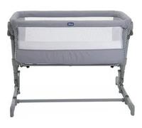 Berceau cododo Next2Me GO - Compact - Pliable - Inclinable - 6 Niveaux de hauteur - Gris clair Gris G