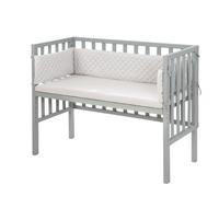 Berceau Cododo Réglable roba Style - ROBA - Taupe - Matelas PU - Tour de lit et Barrière