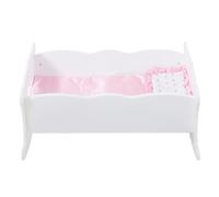 Berceau De en Bois - Ensemble De Jeu De Meubles De Chambre d'enfant, Lit À Bascule, Jouet Interactif | Garçons Filles D'âge Préscolaire Élèves De La Maternelle Salle De Classe Maison Fê