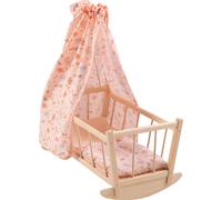 berceau de poupée howa lit de poupée en bois "mini quilt" y compris linge de lit et baldaquin 1706