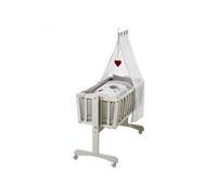 roba 8950WS148 Lit pour bébé Lit bébé Panneaux MDF, Bois Blanc