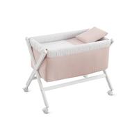Berceau en bois rose/blanc TU