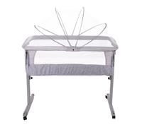 Berceau Lit Bébé Cododo Pliable Gris