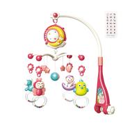 Berceau Musical Mobile Pour Bébé, Avec Lumières Et Jouets Suspendus Pour Poussette, Diy, Clochette De Lit, Hochet