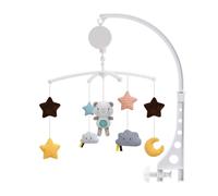 Berceau Musical Pour Bébé, Jouet Mobile, Hochet, Clochette De Chevet Rotative, Jouet En Tissu De Confort Pour Bébé