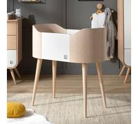 Berceau pieds bois - galopin blanc TU
