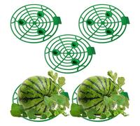 Berceau Pour Pastèque - Support Circulaire Stable Et Réutilisable Lot De 5 Pièces - Cage Support Berceau Pour Citrouilles | Pour le jardinage à grande échelle, la ferme, la cour, courges, cantaloups e