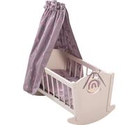 howa Berceau de poupée Rainbow lit de poupée en Bois 23002