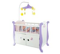 Berceau pour Poupon baigneur avec Rangement Jouet Olivias Little World TD-0206A