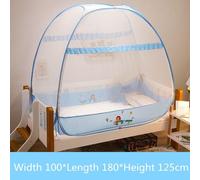 Berceau Qualité Moustiquaire Dessin Animé Pliant Portable Tente De Camping En Plein Air Pour Enfant En Bas Âge Infantile Bébé Moustiquaire Auvent 3 Portes - Type Lion 100x180x125cm