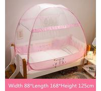 Berceau Qualité Moustiquaire Dessin Animé Pliant Portable Tente De Camping En Plein Air Pour Enfant En Bas Âge Infantile Bébé Moustiquaire Auvent 3 Portes - Type Rabbit 88x168x125cm