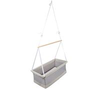 Berceau suspendu respirant avec matelas safe asleep® gris argenté TU