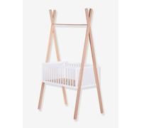 Berceau Tipi évolutif naturel/blanc TU