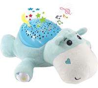 Berceuse Pour Bébé, Jouets Apaisants Pour Le Sommeil Des Nourrissons, Berceuses À Bruit Blanc, Projection De Lumière Étoilée (Hippopotame En Peluche)