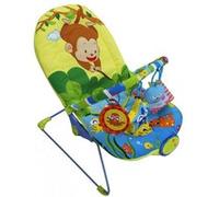 Berceuse, Transat pour Bébé, Motif marin, Dimensions: 80 x 51 x 60 cm vert