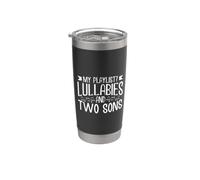 Berceuses pour deux fils Gobelet isotherme en acier inoxydable double paroi