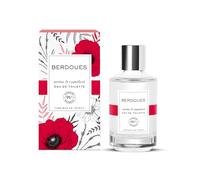 BERDOUES Eau de Toilette Avoine Coquelicot, Florale et poudrée, Made in France, Vegan, Sans colorant, Parfum femme, flacon, 100ml