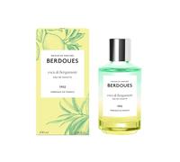 BERDOUES - Eau de toilette Coco & Bergamote 100ml - Parfum femme solaire hespéridé - Notes bergamote, coco & santal - 95% naturel, vegan, fabriqué en France