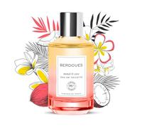 BERDOUES Eau de Toilette Monoï et Coco, Sensuelle et solaire, Made in France, Vegan, Sans colorant, Parfum femme, Coco, Citron et Embruns, flacon, 100ml