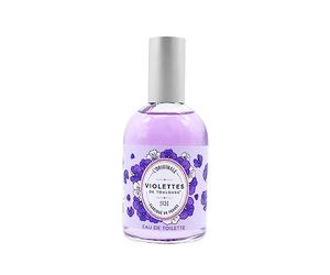 BERDOUES Eau de Toilette Violettes de Toulouse, Fraîche et Délicate, Made in France, Parfum violette femme et homme, flacon vaporisateur 50ml