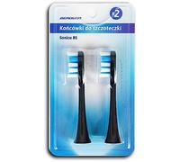 Berdsen B5 Lot de 2 brossettes à dents soniques, compatibles avec Sonica B5, brosses à dents et accessoires, noires