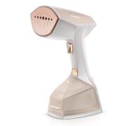 Berdsen Défroisseur vapeur Steamer Fer à repasser de voyage 2000 W Contrôle de la vapeur Puissance de vapeur 45 g/min LCD Kit avec brosse et réservoir d'eau 360 ml Sac de transport Beige