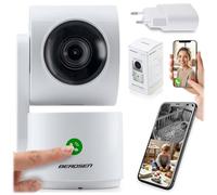 Caméra IP 3MP rotative pour bébé Berdsen BD-942 blanche