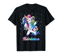BÉRÉNICE Cadeaux Licorne pour filles Cadeaux d'anniversaire pour femmes T-Shirt