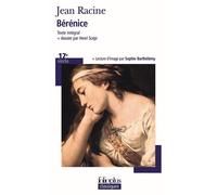 Bérénice - Jean Racine - Gallimard - Poche - Théâtre