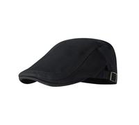 Béret 1 Pièce, Casquette Plate En Coton, Chapeau Rétro En Coton, Chapeau Décontracté À La Mode Et Polyvalent, Chapeau De Gavroche De Couleur Unie, Chapeau De Soleil Unisexe