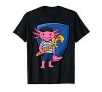 Béret Axolotl français Baguette Fleur de lys Paris France T-Shirt