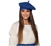 Béret basque bleu adulte