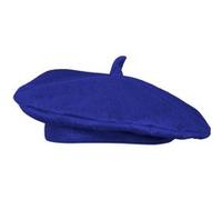 béret basque tissu bleu adulte - boland 61999 Bleu G
