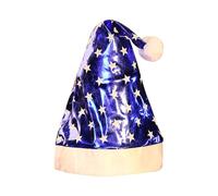 Beret Bonnet De Noël Mère Noel Deguisement Mere Adulte Chapeau Lutin Femme Lumineux Personnalisé Rouge Cape Béret Tenue Pere Costume Led Bérets Déguisement Long Basque Homme Père Accessoires