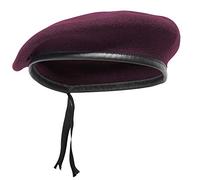 Mil-Tec Casquette Basque 12401013 Béret, Bordeaux, 55 Mixte