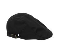 Béret de Chef Cuisine Noir en Tissu, Style Classique Élastique | Serveuses et Serveurs, Uniforme D’établissement, Confort Respirant, Facile à Nettoyer, Look Soigné