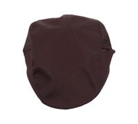 Béret de Chef en Tissu café Ajustable pour Cuisine | Pour personnel de restaurant et service alimentaire, effet professionnel renforcé, protection contre la transpiration,