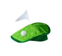 Béret de golf Hole-In-1 - Chapeau de fête en gazon vert, bérets de golfeur légers pour adultes, couvre-chef de costume de golf fantaisie, béret de célébration | Couvre-chef à thème festif pour hommes