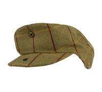 Jack Pyke Laine mélangée Casquette Grand-père Tweed - Tweed, 60