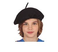 Béret enfant éco noir - FIESTAS GUIRCA, S.L. - TU - Carnaval - Accessoires