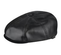 BÃ©ret faux cuir Kangol Noir S