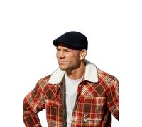 Kangol Casquette Seamless Wool Gatsby 507 Femme/Homme - Forme de Bec Laine avec Visiere, Visiere Hiver Automne-Hiver - XL (60-61 cm) Bleu