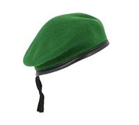 Beret Militaire Vert Legion Bord en Cuir equipements - Patrol,57,Vert