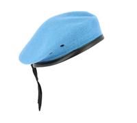 Béret ONU Bleu Français, Tissu, 54