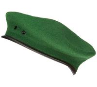 BERET VERT 100 % PURE LAINE ,59,Vert