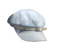 Bérets à oreilles en fourrure - Chapeau de cabbie avec breloque lapins - Bérets de peintre - Baker Boy pour se promener dans la rue - Accessoire photo tendance unique