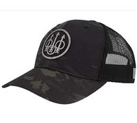 BERETTA Chapeau de Camionneur Multicam à Dos en Maille pour Homme, Noir Multicam, Taille Unique, Noir Multicam, Taille Unique