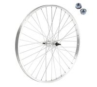 Beretta Roue avant 26 x 1,75 cm pour VTT Vélo de ville en aluminium/acier Écrous de fixation inclus