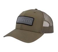 Beretta SDY Casquette de camionneur pour homme - Casquette décontractée réglable en maille avec visière pré-incurvée, taille unique, vert foncé, Taille unique